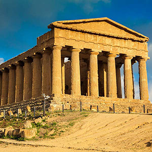 Tempio della Concordia nella Valle dei Templi, Agrigento